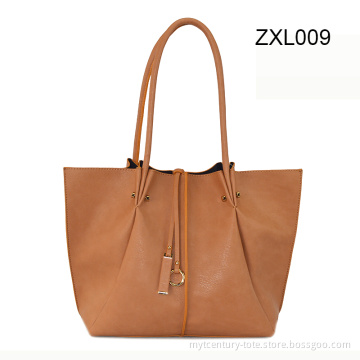 Fashion Promotion Tote Lady Women Leather PU Handbag Zxl009